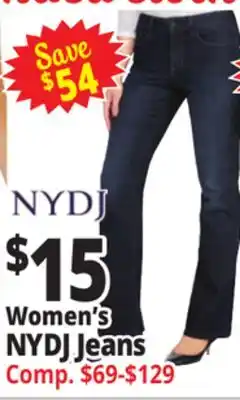 Ocean State Job Lot Women's NYDJ Jeans offer