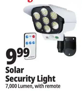 Ocean State Job Lot Solasa Spotlight 7000K LED Security Light with Remote Control offer