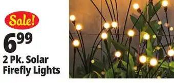 Ocean State Job Lot Dazzling Firefly Solar Lights 2 Count offer