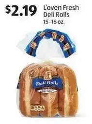 Aldi L'oven Fresh Deli Rolls offer