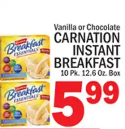 C Town CARNATION INSTANT BREAKFAST offer