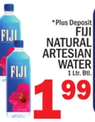 C Town FIJI NATURAL ARTESIAN WATER offer