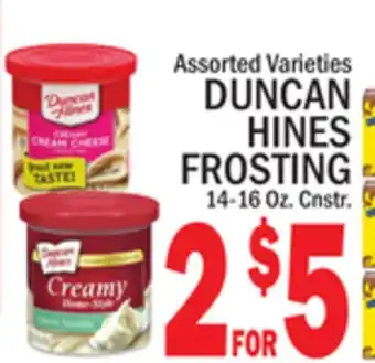 C Town DUNCAN HINES FROSTING offer