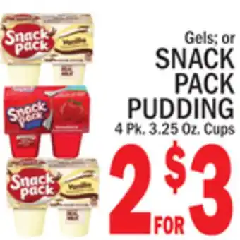 C Town SNACK PACK PUDDING offer