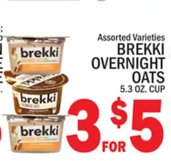 C Town BREKKI OVERNIGHT OATS offer