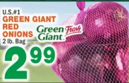 Bravo Supermarkets GREEN GIANT RED ONIONS offer