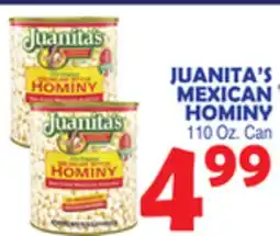 Bravo Supermarkets JUANITA'S MEXICAN HOMINY offer