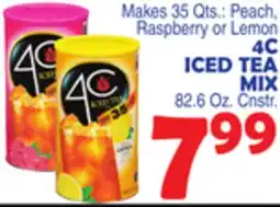 Bravo Supermarkets 4C ICED TEA MIX offer