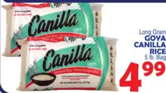 Bravo Supermarkets GOYA CANILLA RICE offer