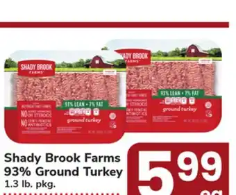 ACME Shady Brook Farms 93% Ground Turkey offer