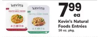 ACME Kevin's Natural Foods Entrées offer