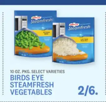 Kings Food Markets BIRDS EYE STEAMFRESH VEGETABLES offer