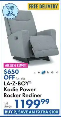 Boscov's LA-Z-BOY Kodie Power Rocker Recliner offer