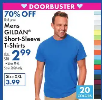 Boscov's Mens GILDAN Short-Sleeve T-Shirts offer