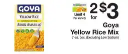 The Fresh Grocer Yellow Rice Mix offer