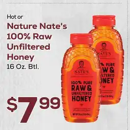 DeCicco & Sons Nature Nate's 100% Raw Unfiltered Honey offer
