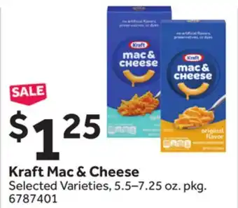 Stop&Shop Kraft Mac & Cheese offer