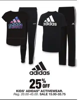 Blain's Farm & Fleet KIDS' ADIDAS ACTIVEWEAR offer