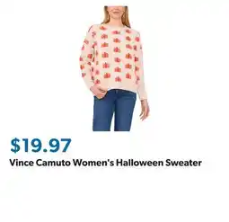 Sam's Club Vince Camuto Women's Halloween Sweater offer