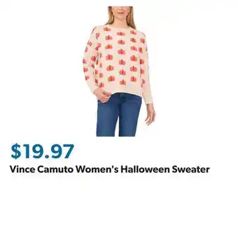 Sam's Club Vince Camuto Women's Halloween Sweater offer