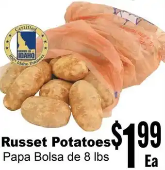 Rancho Markets Russet Potatoes offer