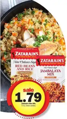 Meijer Zatarain's Rice Mix offer