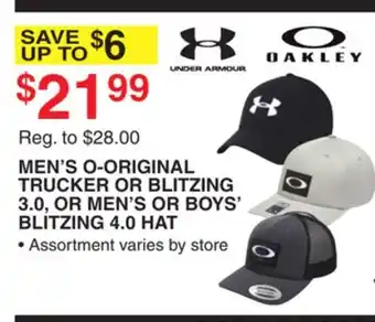 Dunham's Sports MEN'S O-ORIGINAL TRUCKER OR BLITZING 3.0, OR MEN'S OR BOYS' BLITZING 4.0 HAT offer