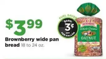 Hy-Vee Brownberry wide pan bread offer