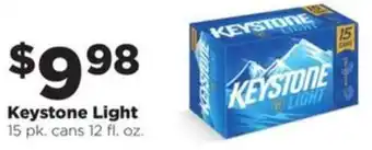 Hy-Vee Keystone Light offer