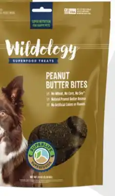 Runnings Wildology Peanut Butter Bites Dog Treats offer