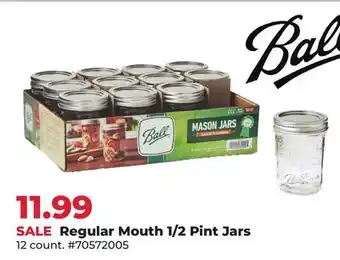 Runnings Ball Regular Mouth 1/2 Pint Jars offer