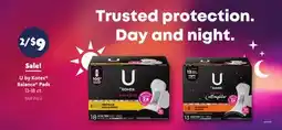 Family Dollar U by Kotex Balance Pads offer
