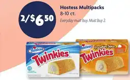 Family Dollar Hostess Multipacks offer
