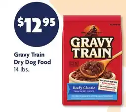 Family Dollar Gravy Train Dry Dog Food offer