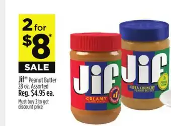 Dollar General Jif Peanut Butter offer