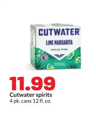 Hy-Vee Cutwater spirits offer