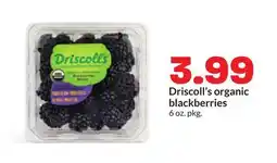 Hy-Vee Driscoll's organic blackberries offer