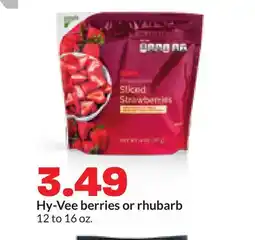 Hy-Vee Hy-Vee berries or rhubarb offer