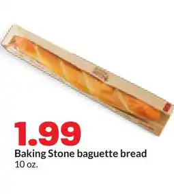 Hy-Vee Baking Stone baguette bread offer