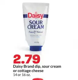 Hy-Vee Daisy Brand dip, sour cream or cottage cheese offer