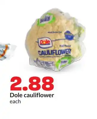 Hy-Vee Dole cauliflower offer