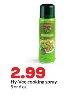 Hy-Vee Hy-Vee cooking spray offer