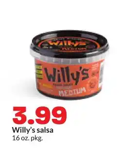 Hy-Vee Willy's salsa offer