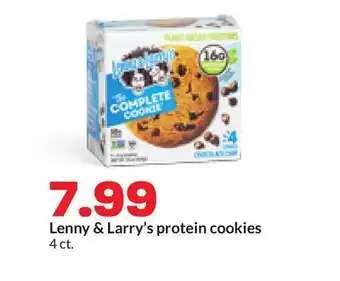 Hy-Vee Lenny & Larry's protein cookies offer