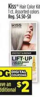 Dollar General Kiss Hair Color Kit offer