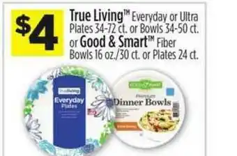 Dollar General Everyday Plates,dinner Bowls offer