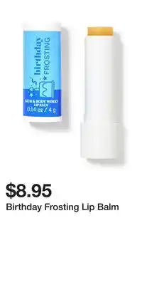 Bath & Body Works Birthday Frosting Lip Balm offer