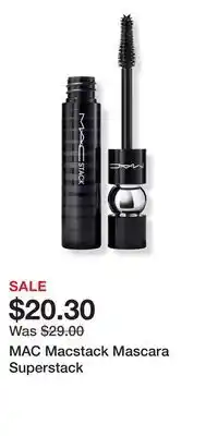 Ulta Beauty MAC Macstack Mascara Superstack offer