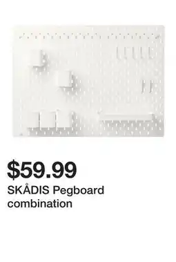 Ikea SKÅDIS Pegboard combination offer