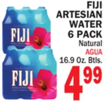 Bravo Supermarkets FIJI ARTESIAN WATER 6 PACK offer